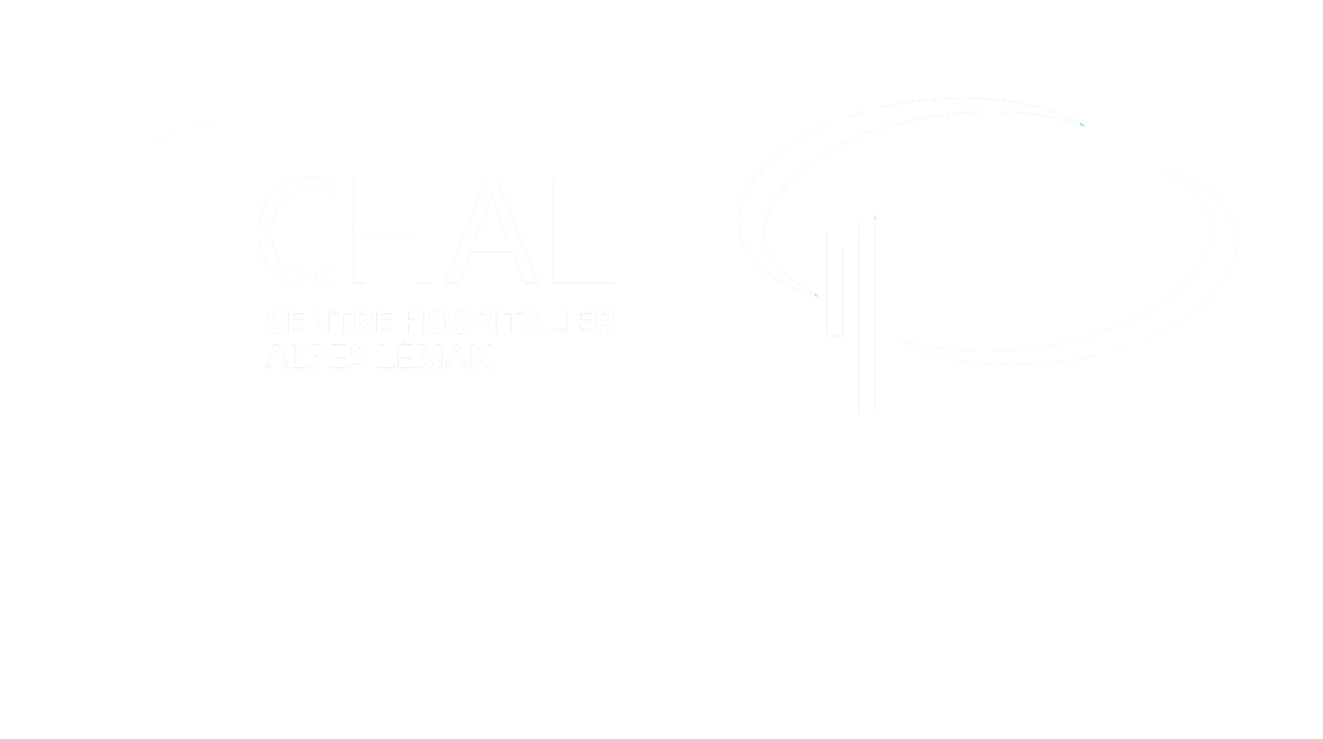 Logos CHAL Handi accueillant GHT